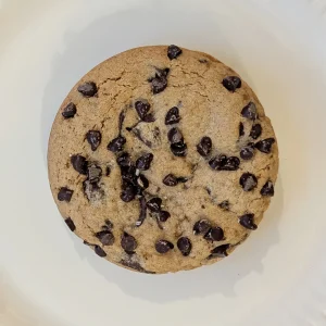 Cookie aux pépites de chocolat et fleur de sel