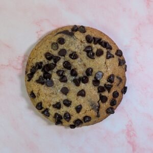 Cookie aux pépites de chocolat et fleur de sel