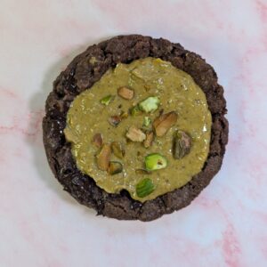 Cookie tout choco cœur pistache