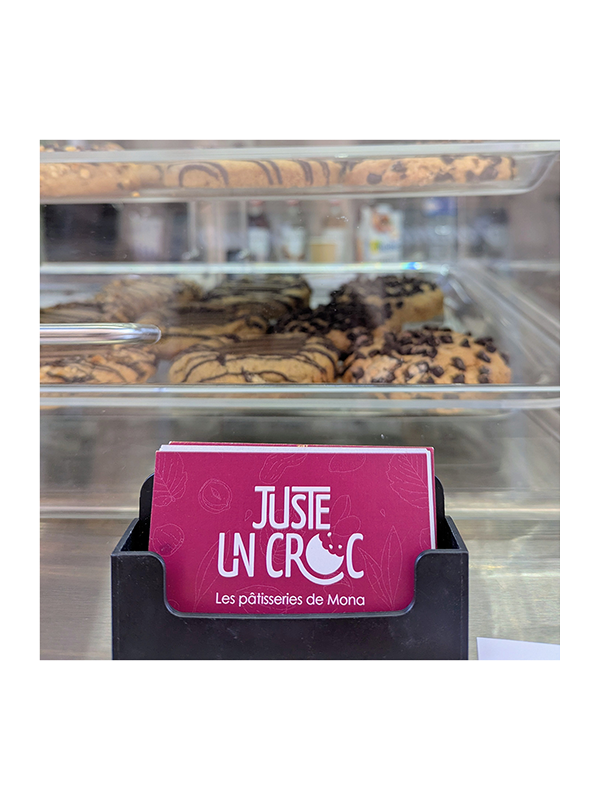 Roulotte de vente de cookies