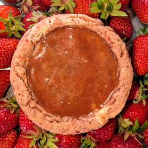 Cookie fraises et chocolat blanc
